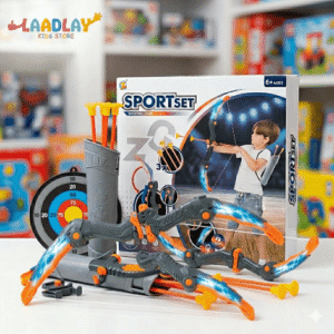 Kids Archery Shooting Game Set with Light & Sound