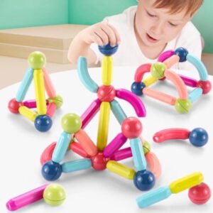 25-Piece Magnetic Sticks Building Set - Creative STEM Puzzle Toy