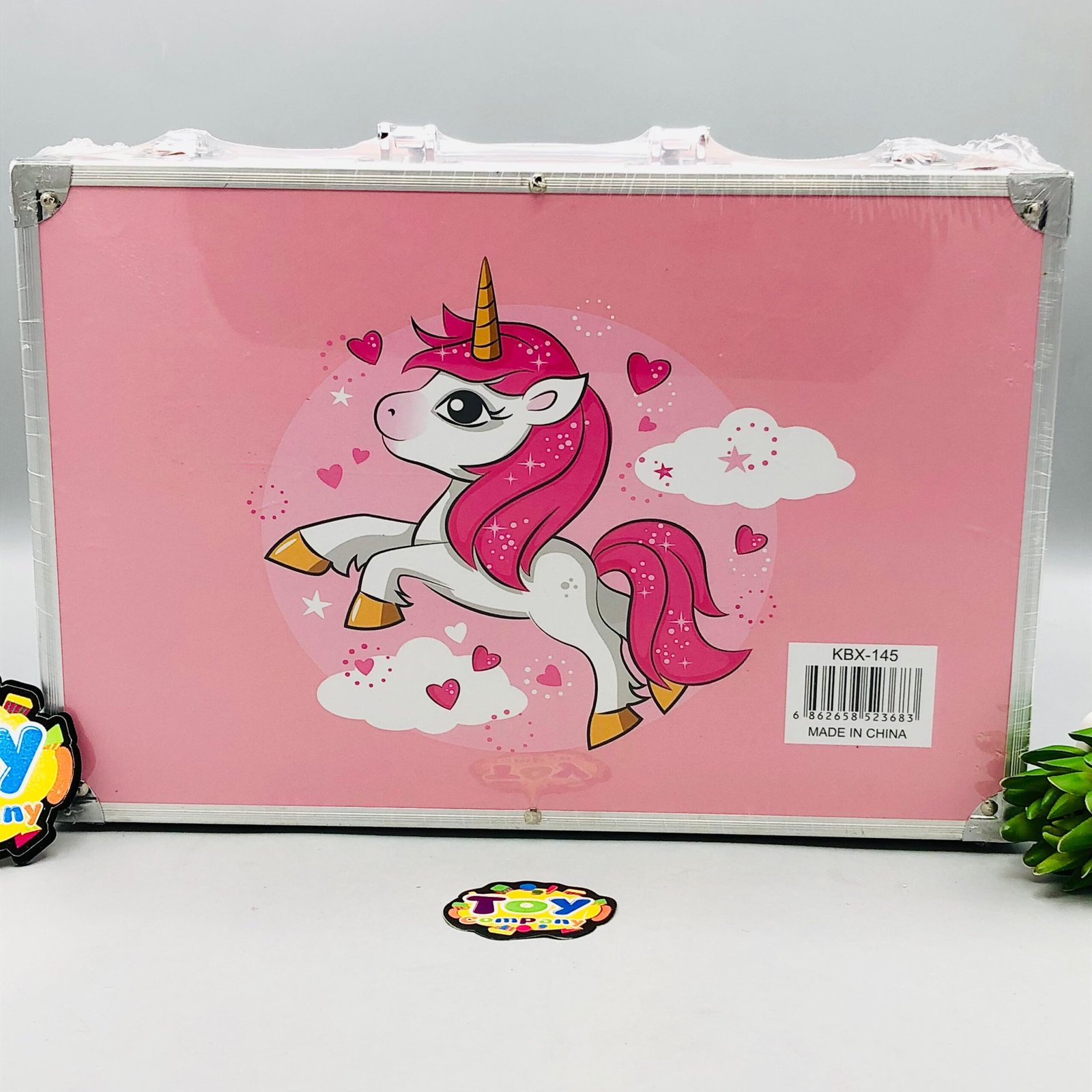 Unicorn Art Set for Kids - 145-Piece Painting & Colouring Briefcase - Image 6